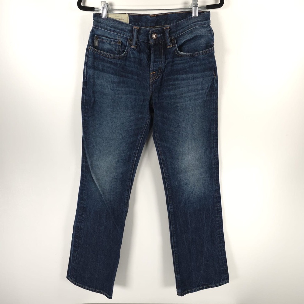 Abercrombie & Fitch THE A&F BOOT‎ Button Front Jeans 100% Cotton W28 L30